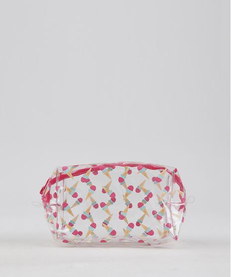 Necessaire-Feminina-Estampada-de-Sorvete-Pink-9236886-Pink_1