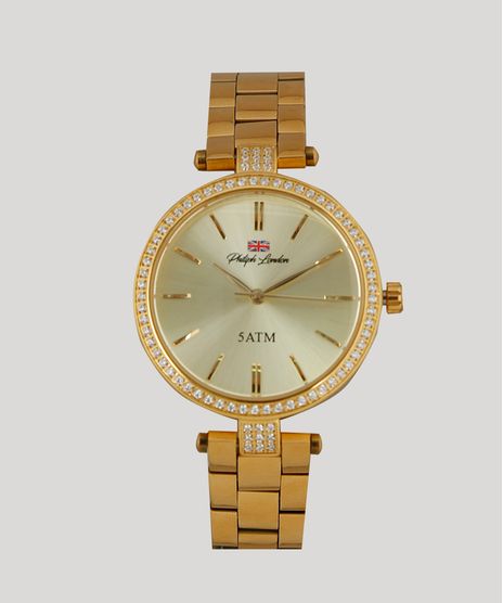 Relogio-Analogico-Philiph-London-Feminino---PL81008145F-Dourado-9262200-Dourado_1