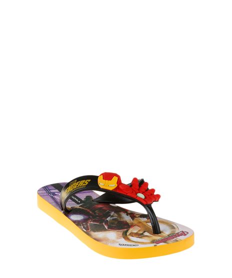 Chinelo-Ipanema-com-Estampa-Homem-de-Ferro-Preto-8099979-Preto_1