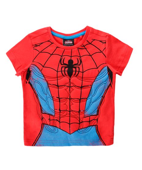 Camiseta-com-Estampa-Texturizada-Homem-Aranha-Vermelha-7975233-Vermelho_1