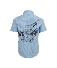 Camisa-Quadriculada-com-Bordado-Homem-Aranha--Azul-Claro-7980663-Azul_Claro_2