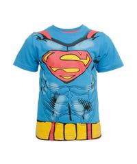 Camiseta-com-Estampa-Texturizada-Super-Homem-Azul-Claro-7979322-Azul_Claro_1