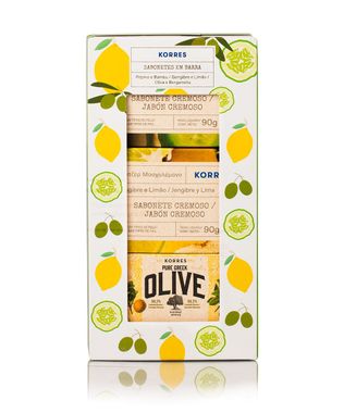 Kit-Sabonetes-Pepino-E-Bambu-90G---Gengibre-E-Limao-90G---Oliva-E-Bergamota-90G-Korres-unico-1018349-Unico_1