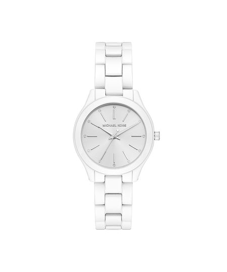 relogio michael kors feminino branco