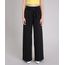 Calca-Feminina-Pantalona-de-Malha-com-Faixa-para-Amarrar-Preta-9253251-Preto_1