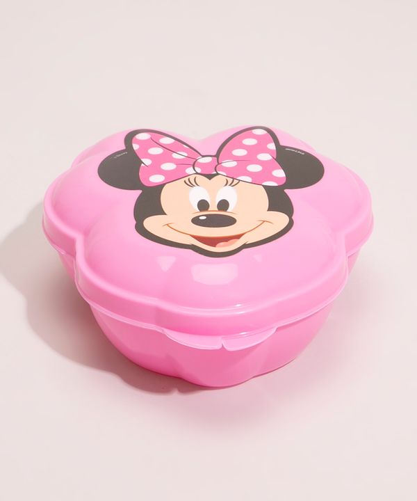 pote para lanche minnie rosa Único