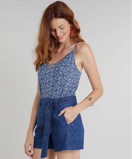 Body-Feminino-Estampado-com-Tiras-Alcas-Finas-Decote-V--Azul-9306141-Azul_1