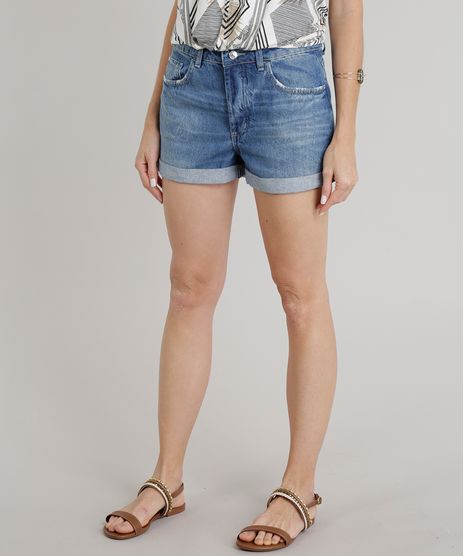 Short-Jeans-Feminino-Boyfriend-Barra-Dobrada-Azul-Medio-9269746-Azul_Medio_1