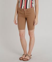 Bermuda-de-Sarja-Feminina-Ciclista-Caramelo-9309021-Caramelo_1