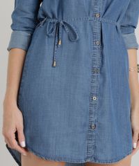 Vestido-Chemise-Jeans-Feminino-com-Cinto-Manga-Longa-Azul-Medio-9274703-Azul_Medio_4