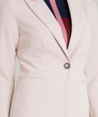 Blazer-Feminino-Acinturado-com-Botao-Rose-9185972-Rose_4