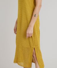 Vestido-Feminino-Midi-em-Croche-Sem-Manga-Decote-Redondo-Mostarda-9260415-Mostarda_4