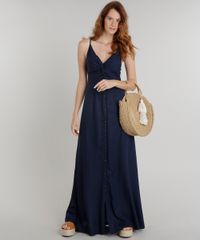 Vestido-Feminino-Longo-com-No-e-Botoes-Alcas-Finas-Decote-V-Azul-Marinho-9186294-Azul_Marinho_3
