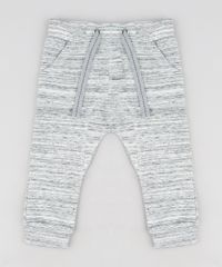 Calca-Infantil-Jogger-em-Moletom-com-Bolsos-Cinza-Mescla-Claro-9198159-Cinza_Mescla_Claro_1