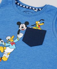 Regata-Infantil-Turma-do-Mickey-com-Bolso-Gola-Careca-Azul-9140179-Azul_4