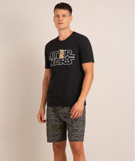 pijama-de-algodao-star-wars-manga-curta-preto-1015175-Preto_1