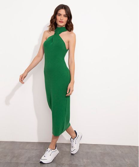 vestido-midi-de-trico-decote-torcido-gola-alta-mindset-verde-escuro-1021917-Verde_Escuro_1