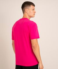 camiseta-de-algodao--Sunday-vibes--em-relevo-manga-curta-gola-careca-pink-1012507-Pink_2