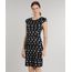 Vestido-Feminino-Curto-Peplum-Estampado-de-Poas-Manga-Curta-Decote-Redondo-Preto-9215795-Preto_1