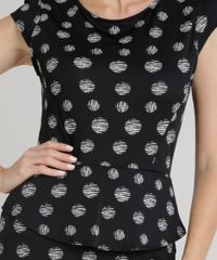 Vestido-Feminino-Curto-Peplum-Estampado-de-Poas-Manga-Curta-Decote-Redondo-Preto-9215795-Preto_4