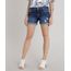 Short-Jeans-Feminino-Midi-com-Puidos-Barra-Dobrada-Azul-Escuro-9195858-Azul_Escuro_1