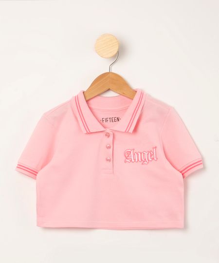 polo-cropped-juvenil-de-piquet-manga-curta-com-bordado--angel--rosa-9999599-Rosa_1