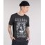 Camiseta-Masculina--Undead-Attack--Manga-Curta-Gola-Careca-Cinza-Mescla-Escuro-9079877-Cinza_Mescla_Escuro_1
