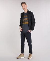 Camiseta-Masculina--No-Meu-Tempo-Nao-Era-Assim--Manga-Curta-Gola-Careca-Chumbo-9229114-Chumbo_3