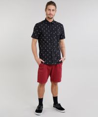 Bermuda-de-Sarja-Masculina-com-Cinto-Vinho-9268972-Vinho_3