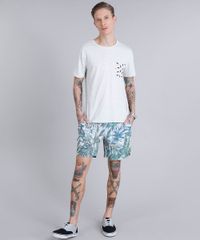 Short-Masculino-Estampado-de-Folhagem-com-Bolsos-Off-White-9159014-Off_White_3