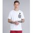 Camiseta-Masculina-Mickey-com-Bolso-Quadriculado-Manga-Curta-Gola-Careca-Branca-9195404-Branco_1