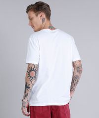 Camiseta-Masculina-Mickey-com-Bolso-Quadriculado-Manga-Curta-Gola-Careca-Branca-9195404-Branco_2