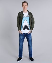Camiseta-Masculina-Estampada-de-Tubarao-Manga-Curta-Gola-Careca-Branca-9245572-Branco_3