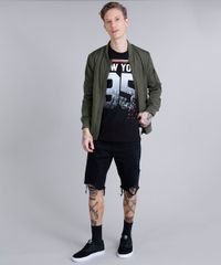 Camiseta-Masculina--New-York-95--Manga-Curta-Gola-Careca-Preta-9189721-Preto_3