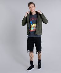 Camiseta-Masculina-Os-Simpsons-Manga-Curta-Gola-Careca-Cinza-Mescla-9035443-Cinza_Mescla_3
