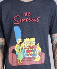 Camiseta-Masculina-Os-Simpsons-Manga-Curta-Gola-Careca-Cinza-Mescla-9035443-Cinza_Mescla_4