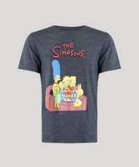 Camiseta-Masculina-Os-Simpsons-Manga-Curta-Gola-Careca-Cinza-Mescla-9035443-Cinza_Mescla_5