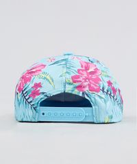 Bone-Infantil-Aba-Reta-Estampado-Floral-Verde-Claro-9284787-Verde_Claro_2