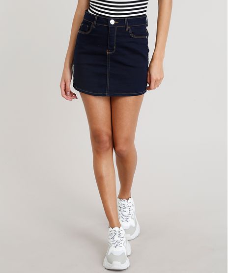 Saia-Jeans-Feminina-Curta--Azul-Escuro-9263428-Azul_Escuro_1
