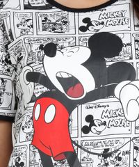 Camisola-Feminina-Estampada-Mickey-Mouse-Manga-Curta-Branca-9296700-Branco_4