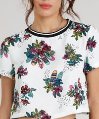 Blusa-Feminina-Cropped-Estampada-de-Pranchas-e-Flores-Manga-Curta-Decote-Redondo-Off-White-9087212-Off_White_4