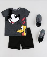 Camiseta-Infantil-Mickey-e-Pluto-Manga-Curta-Gola-Careca-Cinza-Mescla-Escuro-9297720-Cinza_Mescla_Escuro_3