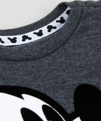 Camiseta-Infantil-Mickey-e-Pluto-Manga-Curta-Gola-Careca-Cinza-Mescla-Escuro-9297720-Cinza_Mescla_Escuro_4