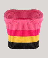 Top-Faixa-Feminino-em-Trico-com-Listras-Rosa-9261346-Rosa_6
