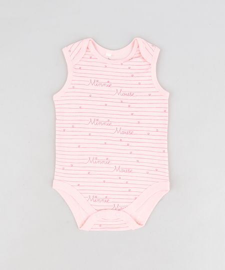 Body-Infantil-Minnie-Listrado-Sem-Manga-Decote-Redondo-Rosa-Claro-9124373-Rosa_Claro_1