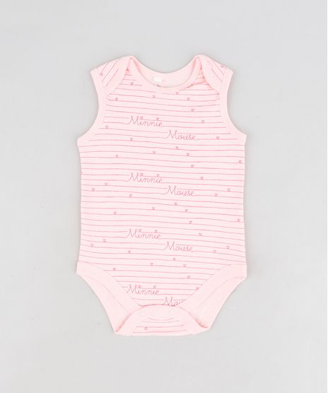 Body-Infantil-Minnie-Listrado-Sem-Manga-Decote-Redondo-Rosa-Claro-9124373-Rosa_Claro_1
