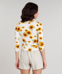 Blusa-Feminina-Cropped-Estampada-de-Girassol-com-Babado-Manga-Curta-Decote-V--Off-White-9302544-Off_White_2
