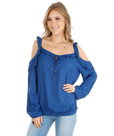 Blusa-Open-Shoulder-com-Babados-Azul-Escuro-8007349-Azul_Escuro_1