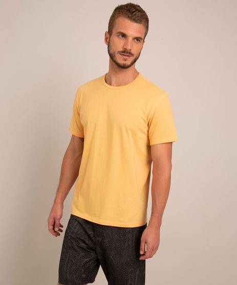 camiseta-de-algodao-trailer-manga-curta-gola-careca-canal-off-amarela-1012740-Amarelo_1