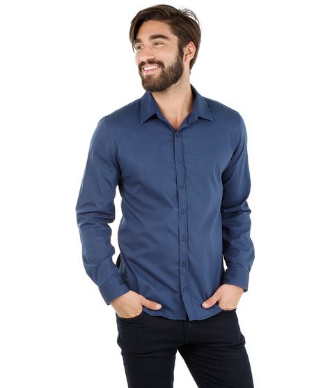 Camisa-Slim-Canelada-Azul-Marinho-7964615-Azul_Marinho_1